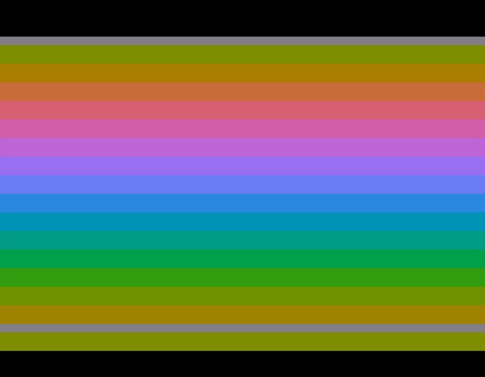 Port Box User Guide 105.0 performance test color bars