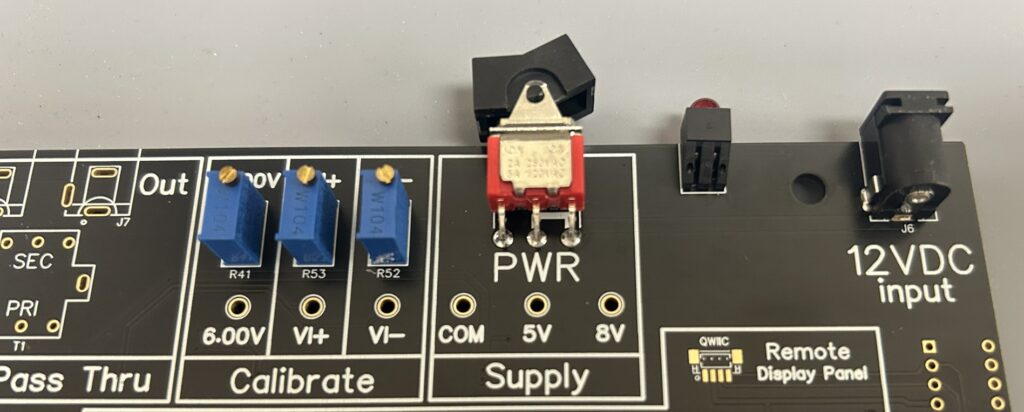 Port Box Build Guide supply section assembled