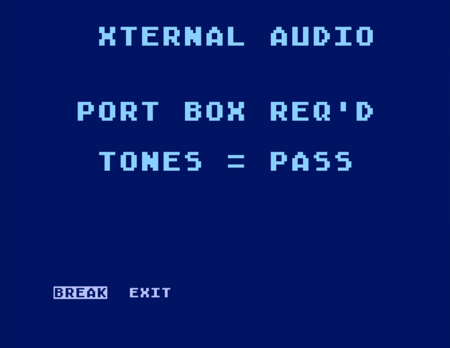 Port Box User Guide test xternal audio