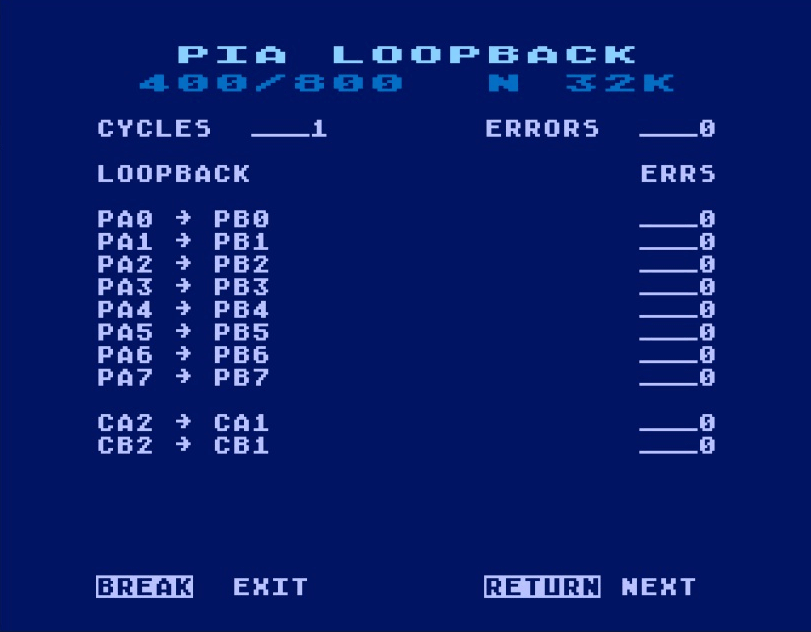 loopback pia test
