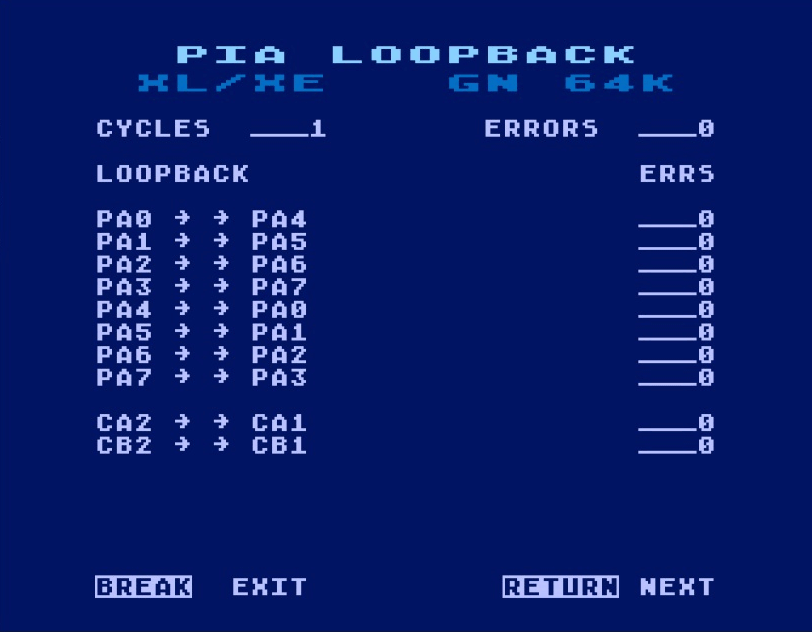 UberSalt Diagnostic Software ubersalt 1.0 loopback pia test