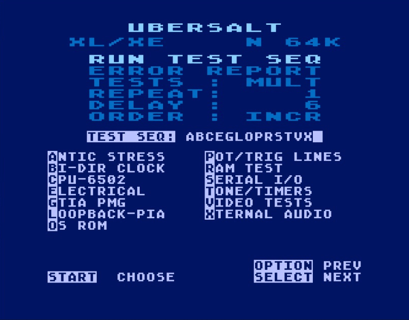 UberSalt Diagnostic Software ubersalt 1.0 test sequence editor